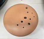 Bloomon vaas zalmroze flowerstone roze bloemen, Overige kleuren, Ophalen of Verzenden, Minder dan 50 cm, Glas