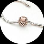 Pandora radiant hearts 781725NBP / rose goud Blush retired, Pandora, Ophalen of Verzenden, Zo goed als nieuw, 1 bedel