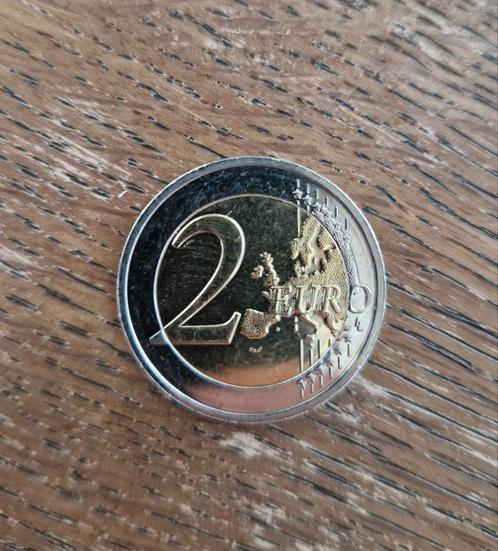 2 euro munt - Strijd tegen kanker - zeldzame munt, Postzegels en Munten, Munten | Europa | Euromunten, Losse munt, 2 euro, België
