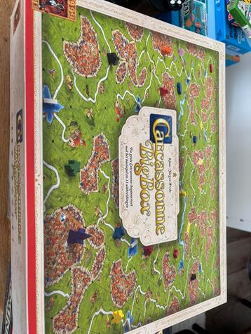 Carcassonne Big Box met 11 uitbreidingen beschikbaar voor biedingen