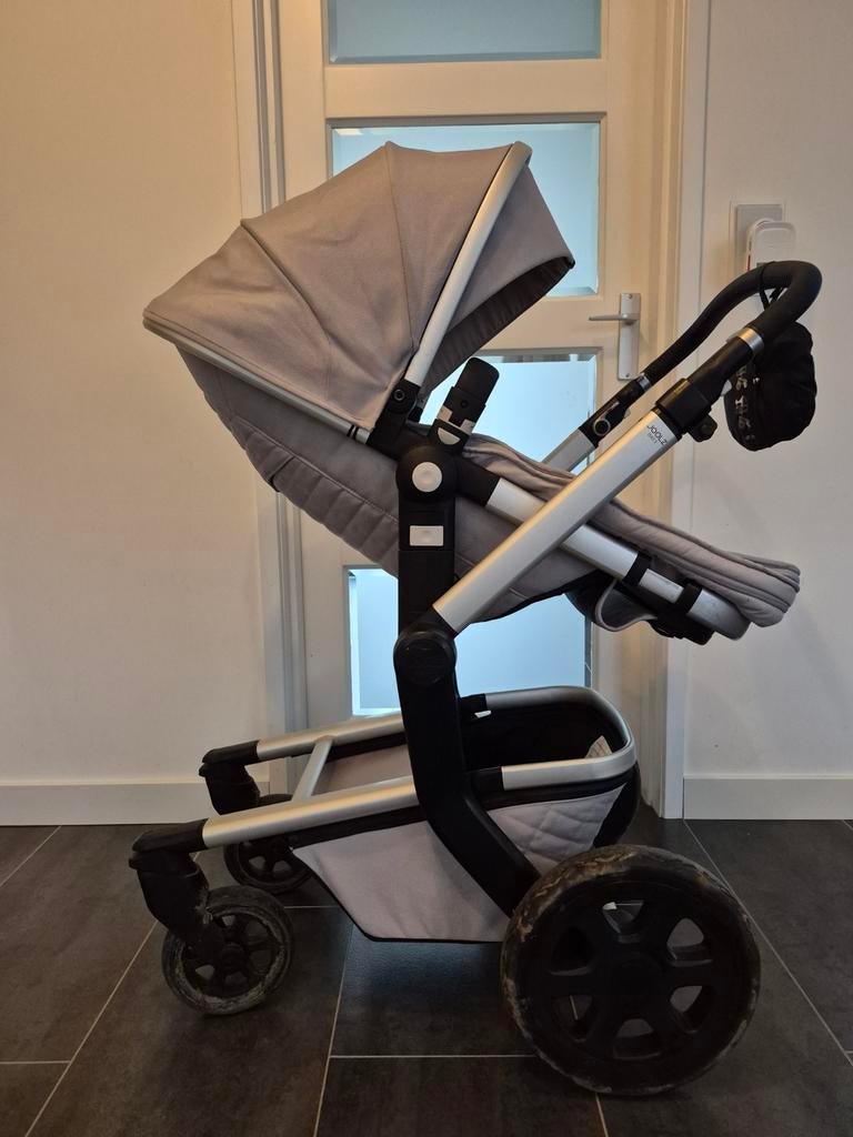 Nette kinderwagen: grijze Joolz Day 3 met accessoires, Overige merken, Gebruikt, Ophalen of Verzenden, Combiwagen