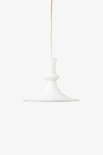 Holmegaard hanglamp Michael Bang voor Royal Copenhagen 1980, Vintage, Ophalen of Verzenden, Glas, Minder dan 50 cm