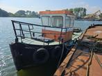 Stoere werkboot ( sleper & duwboot ) geen cvo koopje, Watersport en Boten, Ophalen, Gebruikt, Minder dan 100 pk, Overige typen