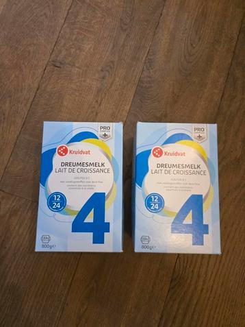 Kruidvat Babyvoeding 4 - 2 stuks beschikbaar voor biedingen