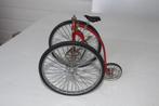 Heel fraaie miniatuur oude 3-wieler fiets 103, Ophalen of Verzenden, Zo goed als nieuw, Miniatuur