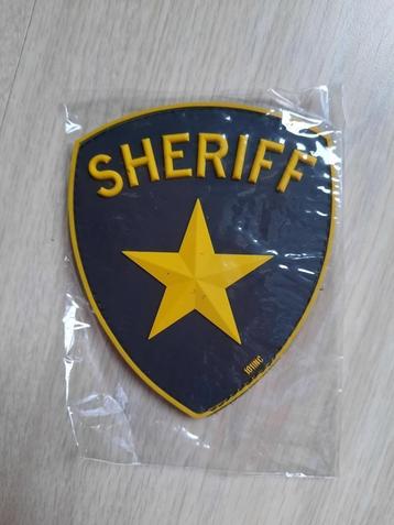 Patch 3d pvc sheriff (3 kleuren) beschikbaar voor biedingen