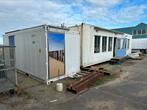 5x 40ft Container gebruikt als strandtent, Ophalen