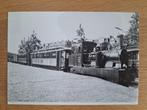 Foto briefkaart Tramtrein RTM spoorwegen Rotterdam, Ophalen of Verzenden, Trein, Kaart of Prent