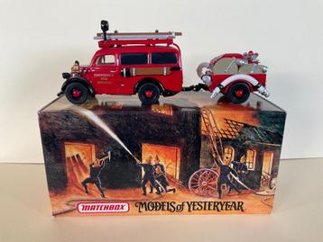 Matchbox Models of Yesteryear Ford E83W Van Brandweer m/b/c beschikbaar voor biedingen