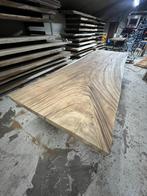 Boomstamtafel 350 x 120 x 8cm (69), 100 tot 150 cm, Ophalen of Verzenden, Metaal, Drempt@ars-longa.nl