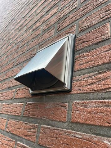 kaprooster met klep - RVS - Ø125 mm beschikbaar voor biedingen