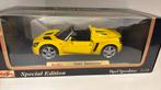 Opel speedster yellow maisto 1.18, Hobby en Vrije tijd, Modelauto's | 1:18, Ophalen of Verzenden, A, A, A