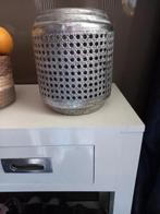 zilverkleur, 2 nieuwe windlichten, Ophalen of Verzenden, Nieuw, Overige materialen, Minder dan 25 cm