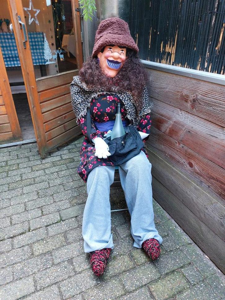 Sarah pop met Sarah spandoek  Sara pop en slingers 50, Hobby en Vrije tijd, Feestartikelen | Verhuur, Zo goed als nieuw, Abraham of Sarah