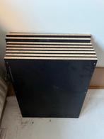 IKEA PAX Komplement planken zwart, 8 stuks, Huis en Inrichting, Kasten | Kledingkasten, Ophalen, Gebruikt, 50 tot 100 cm, Minder dan 100 cm