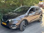 Nissan Qashqai 1.3 DIG-T 160PK TEKNA AUTOMAAT,FULL LED,19 IN, Gebruikt, Zwart, 4 cilinders, Leder en Stof