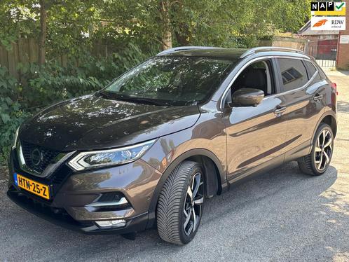 Nissan Qashqai 1.3 DIG-T 160PK TEKNA AUTOMAAT,FULL LED,19 IN, Auto's, Nissan, Bedrijf, Te koop, Qashqai, 360° camera, ABS, Adaptive Cruise Control