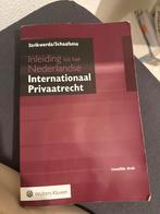 Internationaal Privaatrecht - Strikwerda/Schaafsma, Boeken, Studieboeken en Cursussen, Ophalen of Verzenden, Gamma, Gelezen, WO