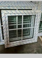 Nieuw Kunststof Raamkozijnen Met Roedes 100x100 Hrr++glas, Doe-het-zelf en Verbouw, Kozijnen en Schuifpuien, Kunststof, Raamkozijn