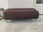 Zwarte hocker chromen poten Montel izgst, Ophalen, Vierkant, 75 tot 100 cm, Zo goed als nieuw