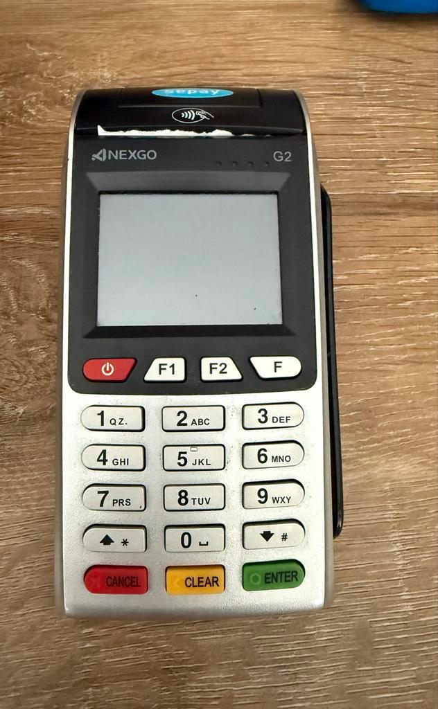 NEXGO G2 Draadloze POS Terminal - Compleet set, Zakelijke goederen, Kantoor en Winkelinrichting | Kassa's en Betaalsystemen, Ophalen of Verzenden