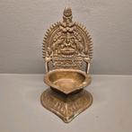 Bronzen olielamp boeddha, Antiek en Kunst, Kunst | Niet-Westerse kunst, Ophalen of Verzenden