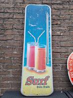 Prachtige oude publicitaire thermometer Surf, Verzamelen, Merken en Reclamevoorwerpen, Ophalen of Verzenden, Zo goed als nieuw