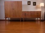 vintage XL set : kast / audio meubel / wandrek, Complete serie of reeks, Ophalen
