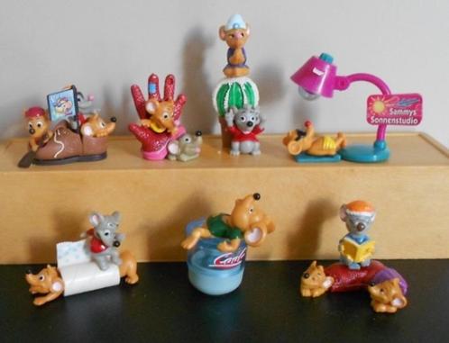 Kindersurprise : Serie : Als de kat van huis is.....= Muizen, Verzamelen, Verrassingseieren, Zo goed als nieuw, Hardplasticfiguren