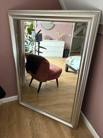 Grote IKEA Levanger Spiegel - Zilverkleurig 130x94 beschikbaar voor biedingen