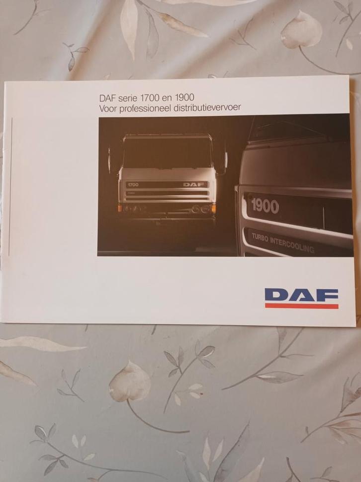 Daf 1700 en 1900, Boeken, Auto's | Folders en Tijdschriften, Zo goed als nieuw, Overige merken, Ophalen of Verzenden