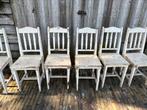 6 leuke brocante stoelen, Antiek en Kunst, Ophalen of Verzenden