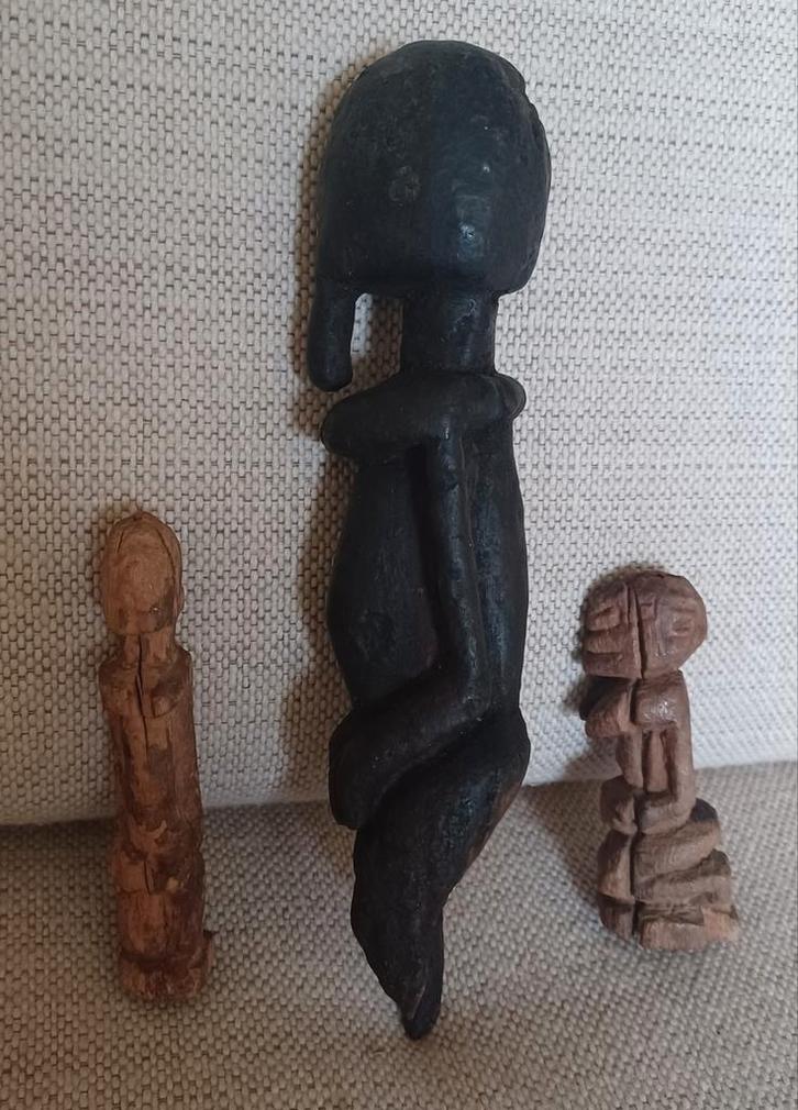 antiek Afrikaanse Dogon  beeltjes, Antiek en Kunst, Kunst | Niet-Westerse kunst, Ophalen of Verzenden