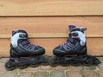 paars/zwarte Fila skeelers Maat 32-35, Overige merken, Kinderen, Ophalen of Verzenden, Inline skates 4 wielen