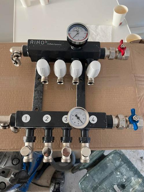 verdeler riho climate systems, Doe-het-zelf en Verbouw, Vloerdelen en Plavuizen, Nieuw, Overige materialen, 50 tot 150 cm, 30 cm of meer