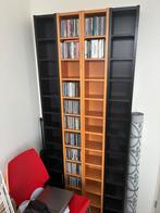 Ikea CD rek bruin 2 stuks, Huis en Inrichting, Woonaccessoires | Cd- en Dvd-rekken, Ophalen, Zo goed als nieuw, Hout, Cd's