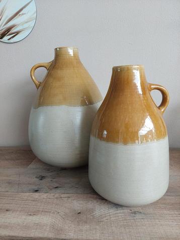 Decoris kruiken - vazen - 2 stuks  beschikbaar voor biedingen