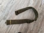 Vintage Militair Koppel riem powerliften, Ophalen of Verzenden, Landmacht, Nederland