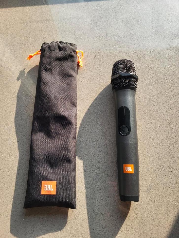 JBL Microfoon met Opberghoes, Muziek en Instrumenten, Microfoons, Zo goed als nieuw, Zangmicrofoon, Draadloos, Ophalen
