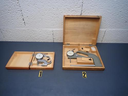 Wanddiktemeter / Pijpdikte meter / Micrometer 0.01mm, Doe-het-zelf en Verbouw, Meetapparatuur, Gebruikt, Afstand, Ophalen of Verzenden