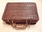 Rieten picknickmandje voor 2 personen, Hobby en Vrije tijd, Picknickmanden, Ophalen of Verzenden, Nieuw