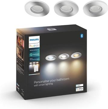 Philips Hue Adore badkamerinbouwspot White Ambiance 3-pack +