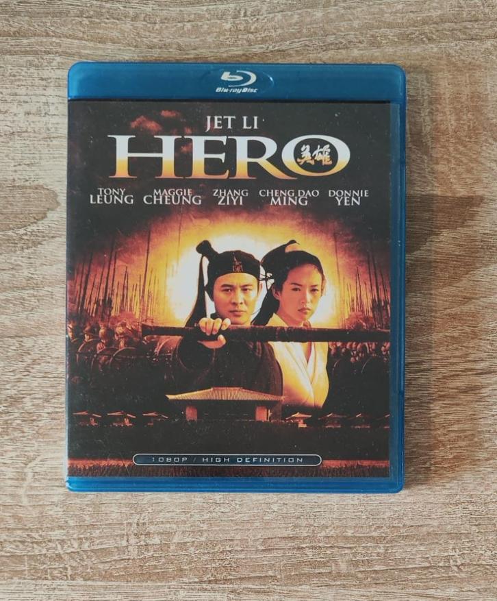 Hero - Bluray NL, Cd's en Dvd's, Blu-ray, Zo goed als nieuw, Actie, Ophalen of Verzenden