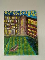 Origineel schilderij gesigneerd kunstenaar Mik 30x40, Ophalen of Verzenden
