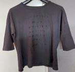 Dames shirt longsleeve met tekst driekwart mouwen Maat S, Ophalen of Verzenden, Zo goed als nieuw, Lange mouw, Maat 36 (S)