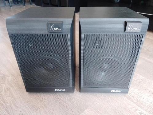 Magnat Viva 1  basreflex 2-weg speakers, Audio, Tv en Foto, Luidsprekers, Gebruikt, Front, Rear of Stereo speakers, 60 tot 120 watt