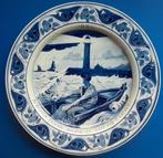 Porceleyne Fles 1921 Door Arbeid tot het Licht 34cm schotel, Antiek en Kunst, Verzenden