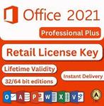 Office 2021 Pro Plus Key, Computers en Software, Ophalen of Verzenden, Windows, Zo goed als nieuw
