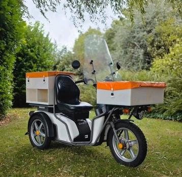 Kyburz DXP Bezorgscooter - Elektrisch beschikbaar voor biedingen