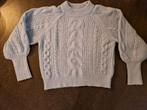 Licht blauwe gebreide Loavies trui maat S, Ophalen of Verzenden, Gedragen, Maat 36 (S), Blauw
